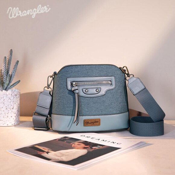 Wrangler Small Crossbody Bags for Women Shoulder Cute Purses and Handbags with A - Picture 6 of 7